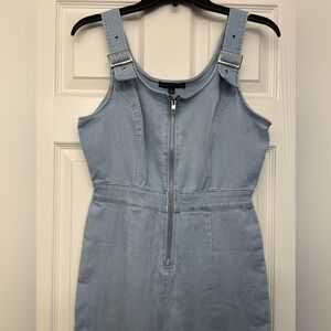 Haute Monde Sky Blue Mini Dress